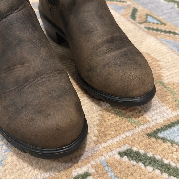 Blundstone Women's Antique Brown Leather Chelsea Boots 5UK 8US - Picture 6 of 12